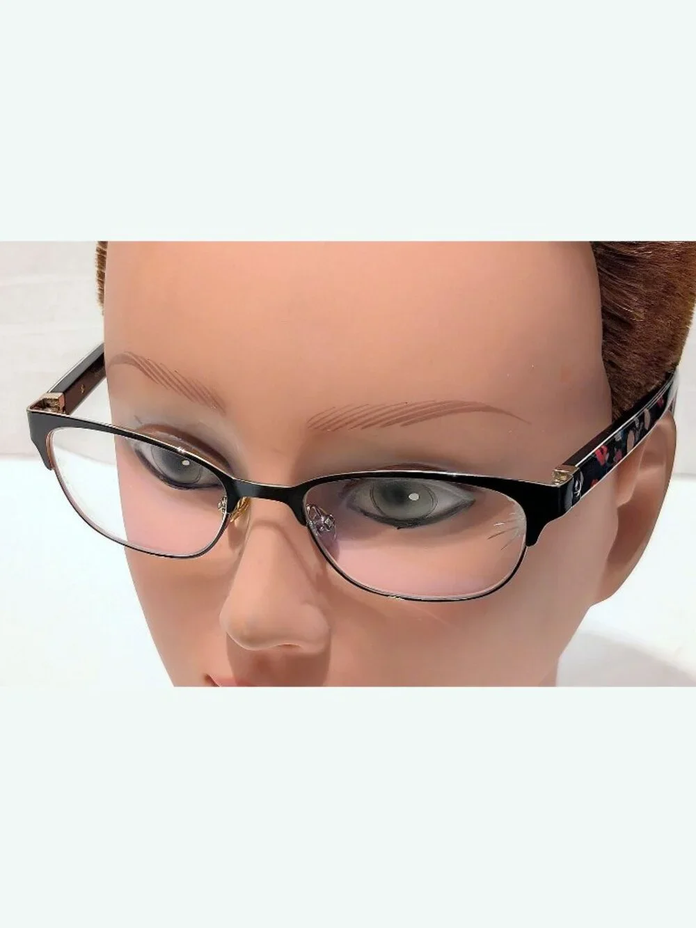 Kate Spade Diandra INA Eyeglasses Frames Womens Black Floral 51-17 140